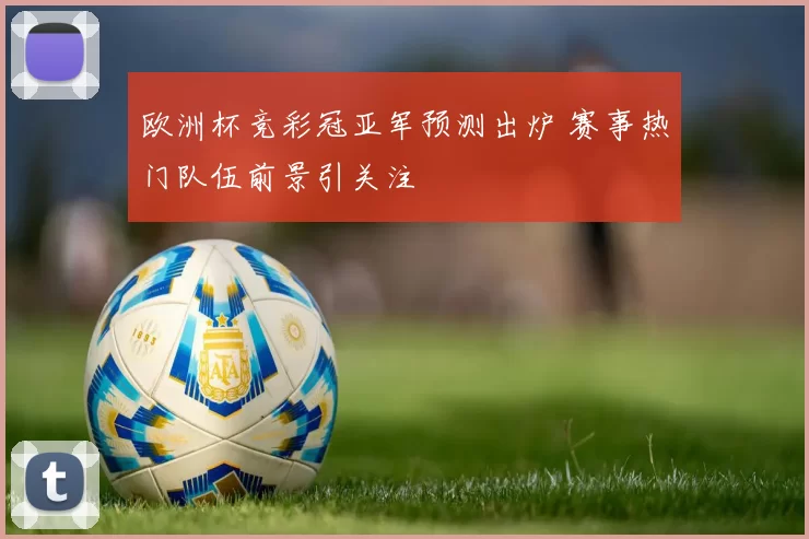欧洲杯竞彩冠亚军预测出炉 赛事热门队伍前景引关注