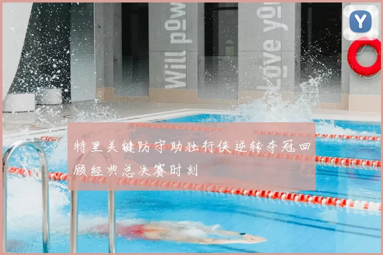 特里关键防守助独行侠逆转夺冠回顾经典总决赛时刻